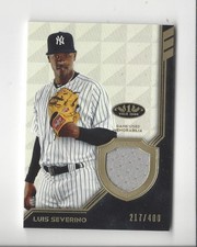 2018 Topps Tier One Luis Severino JERSEY Yankees /400