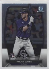 2023 Bowman Chrome Nolan Jones #4 01wi