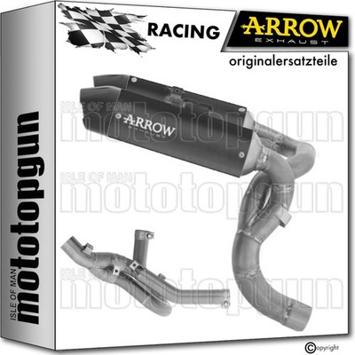ARROW AUSPUFF RACE R FULL TITAN SCHWARZ DUCATI PANIGALE V2 / S E5+ 2025 25