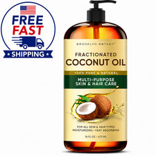 Fractionated Coconut Oil 16oz 100 Pure Carrier Oil for Skin  Hair.