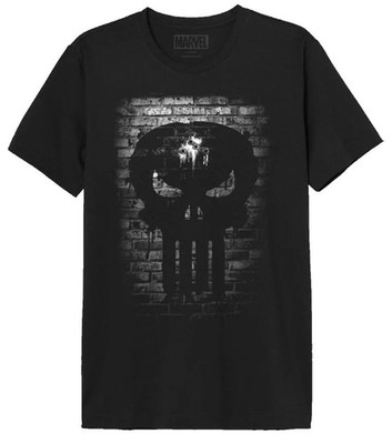 The Punisher T-Shirt Herren Bricks schwarz