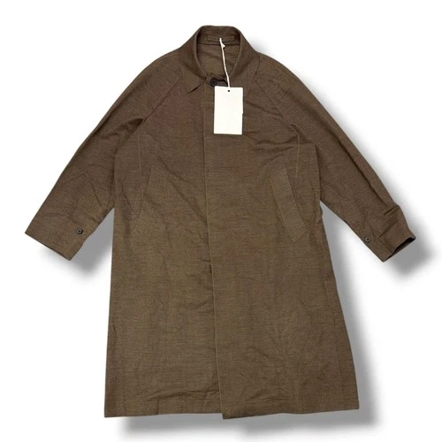 Unused KANEMASA PHIL. 36G Wool Herringbone INCL Coat Long coat video thumbnail