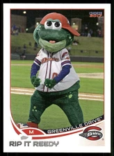 2017 Choice Greenville Drive Mascot RIP IT REEDY RC RED SOX