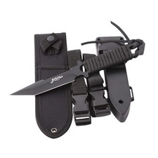 Dive Knife Scuba Diving Knife, Black Tactical Sharp Blade knives, Divers dive...