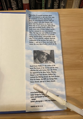Infinite Jest - David Foster Wallace (Hardcover) First Edition/Late Print, VG+ - Picture 11 of 17