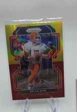 2021 Panini Prizm - Brian Sipe #268 Red & Yellow Prizm /39