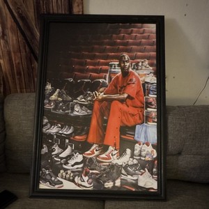 Michael Jordan Chicago Bulls Basketball Sneaker Collection Poster Print
