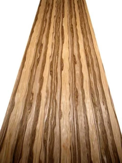 Chapa de nogal satinado ámbar SaRaiFo Red Gum 250x63 cm