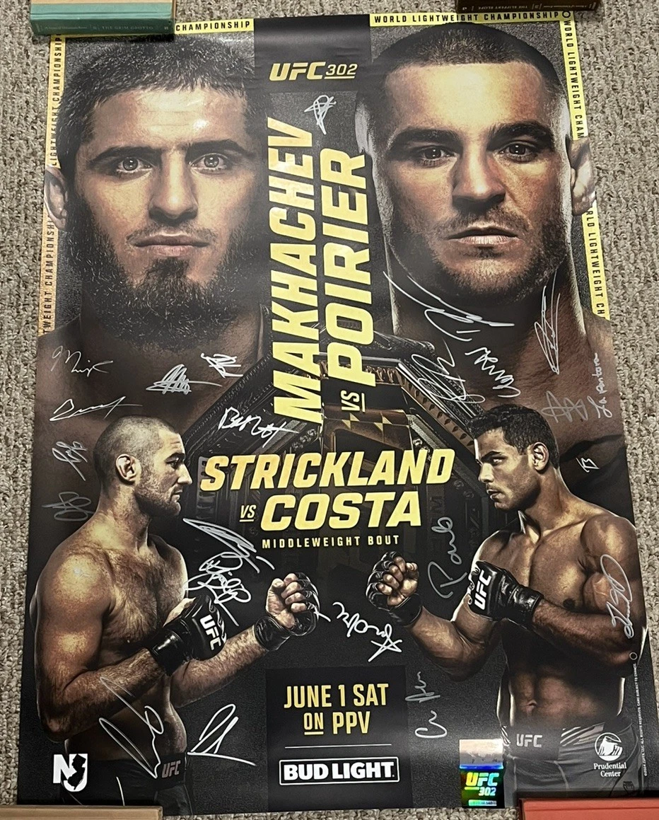 MMA Autographed Posters for sale | eBay