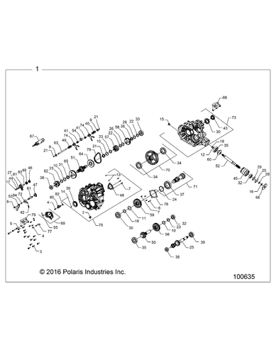 Polaris Bellcrank, Genuine OEM Part 3235629, Qty 1