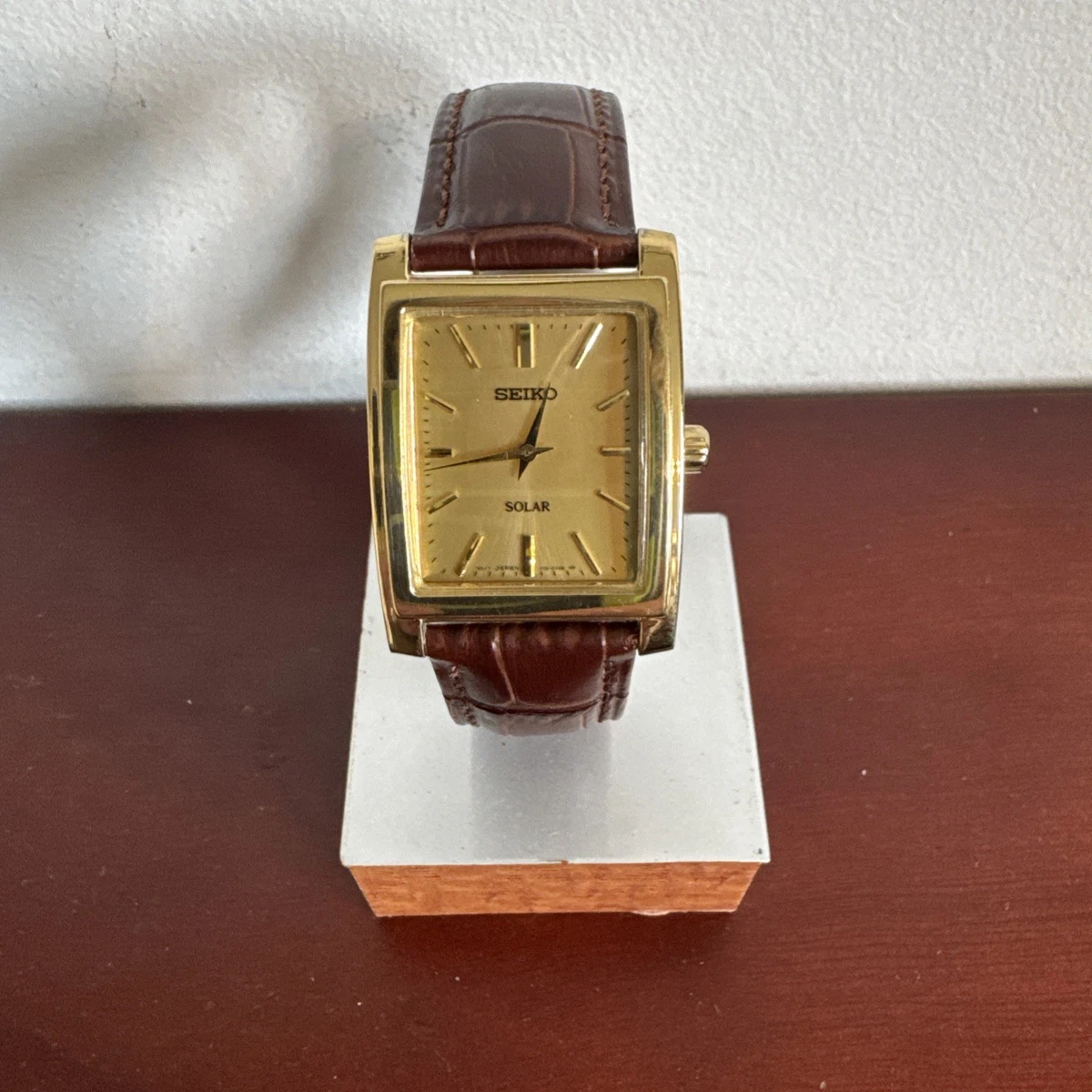 Seiko Solar Men Rectangle Wristwatches for sale | eBay