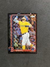 2025 Topps Chrome Update Wilyer Abreu Black Wave Refractor #USC118 7/10 SSP