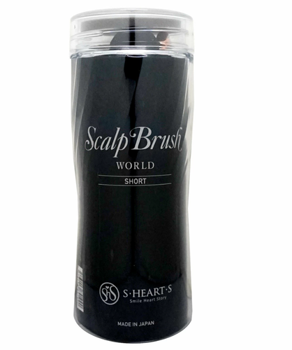 S Heart S Scalp Brush World Model (Short) Pink Gold New Package - Picture 6 of 8