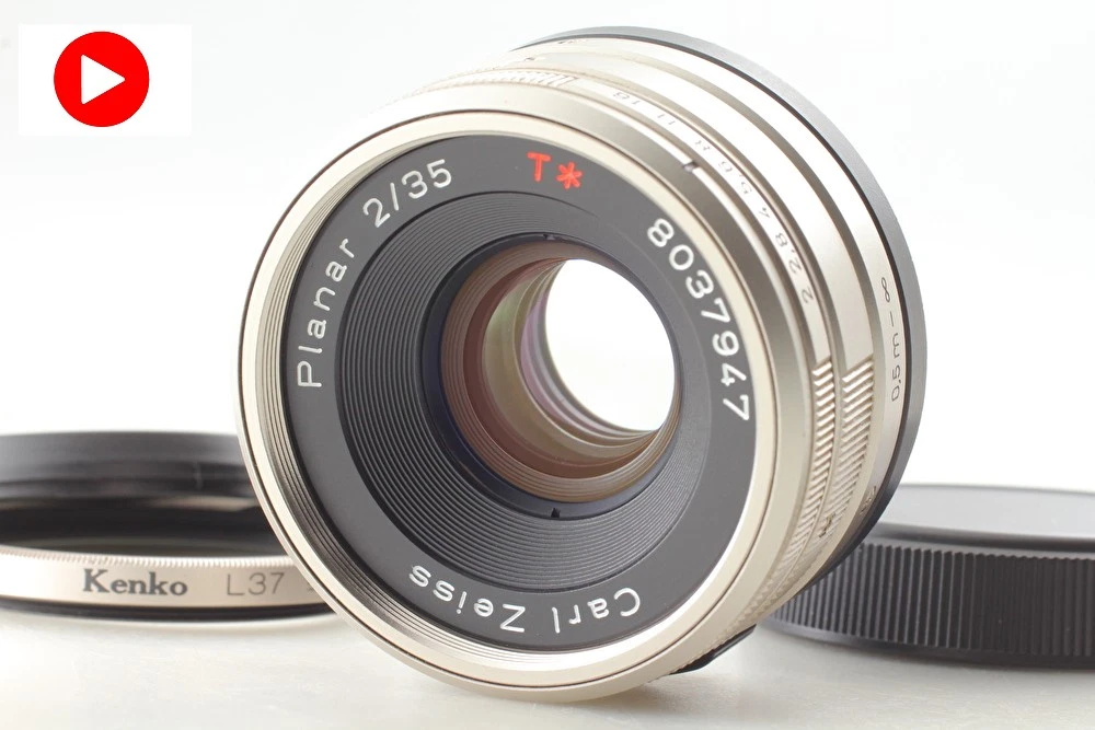 Contax planar 35mm f2 セール Contax G f/2 Camera Lenses 35mm Focal for sale | eBay