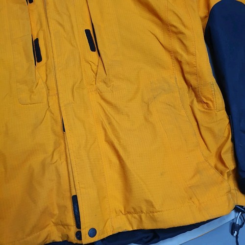 BERGHAUS XCR Goretex Jacket Mens Medium Waterproof Hooded Rain Coat Orange - Picture 4 of 10