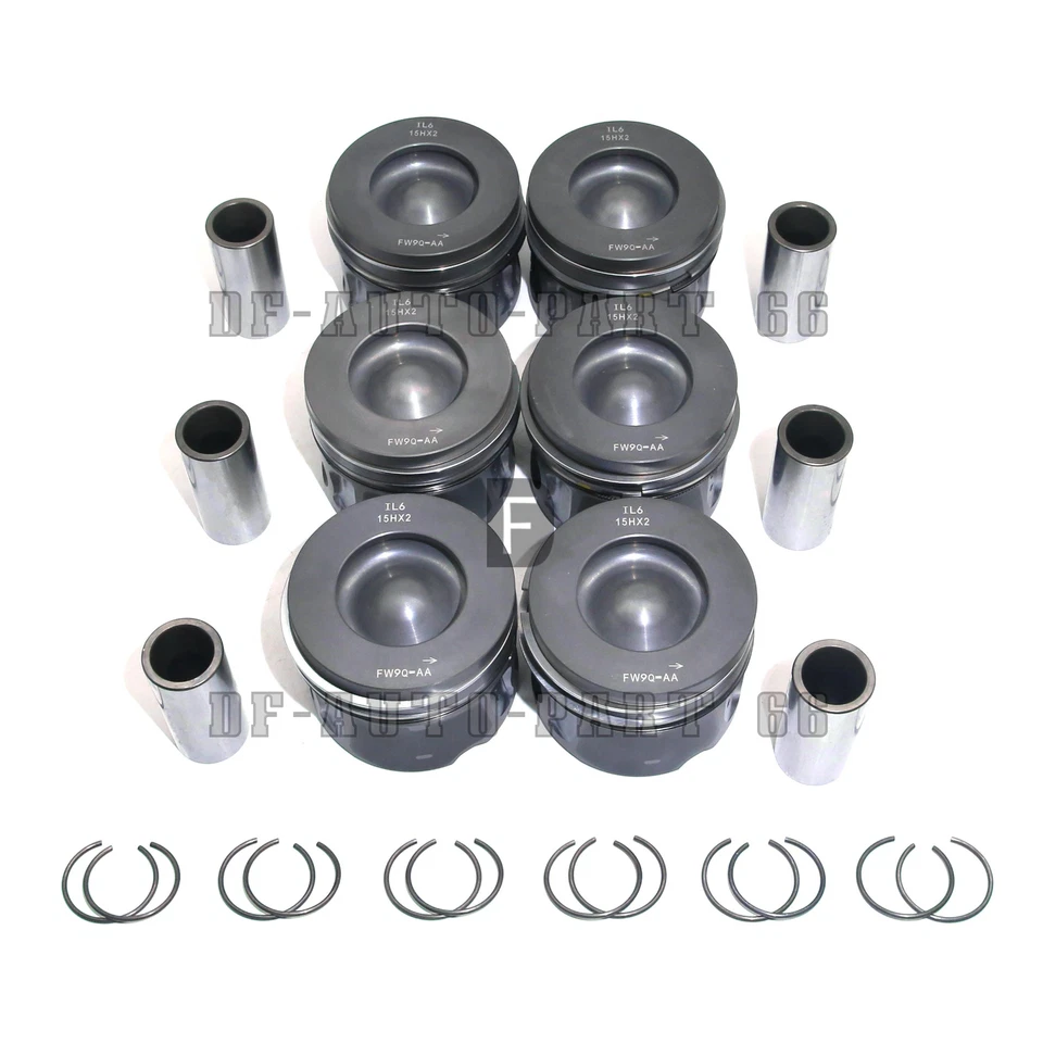 Juego de pistones y anillos de motor para Land Rover Discovery Jaguar 3.0 V6 diésel 306DT Foto 3 de 4