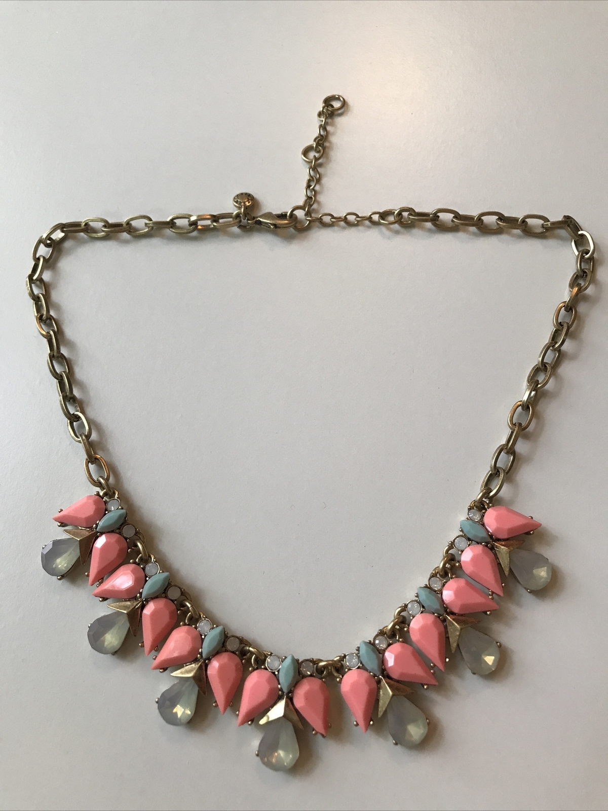J.CREW EUC CRYSTALS STATEMENT NECKLACE - image 2