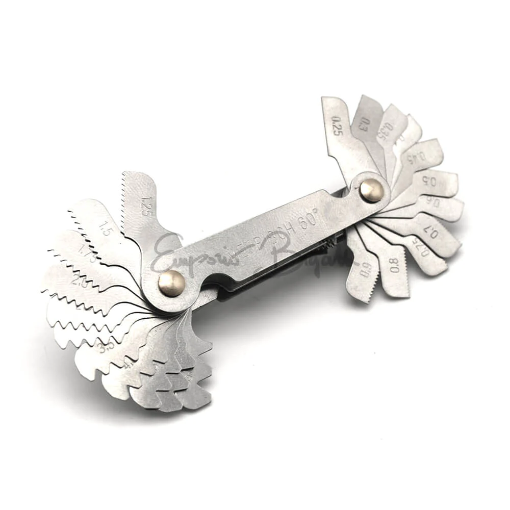 Set 52 Pezzi Contafiletti In Acciaio Inox - Per Viti Metriche E Whitworth Da 0,25 A 6mm - Foto 4