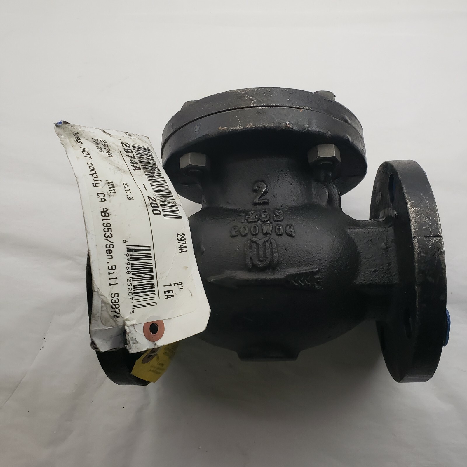 Valvola A Saracinesca Milwaukee F2885A 4 125S, 200WOG, Con Piccoli Segni Di Stoccaggio