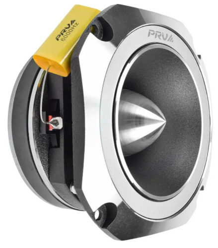 PRV Audio TW700Ti-4 DELGADO Titanio Pro Bullet Super Tweeter 200W 4-Ohm (2x Pares) - Imagen 4 de 8