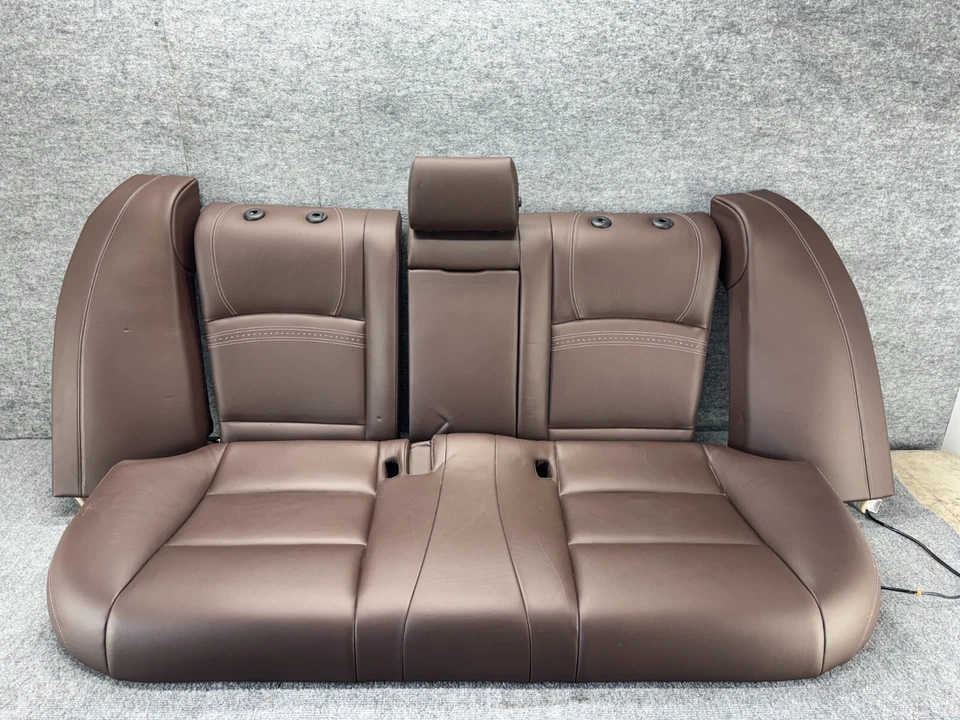 Conjunto de panel de puerta asientos interiores de cuero merino marrón BMW F10 Mokka OEM 30K Foto 4 de 4