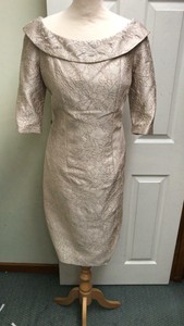 bronze mother of the bride dress