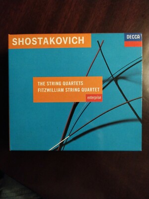 Shostakovich, The String Quartets, Fitzwilliam String Quartet 6xCD