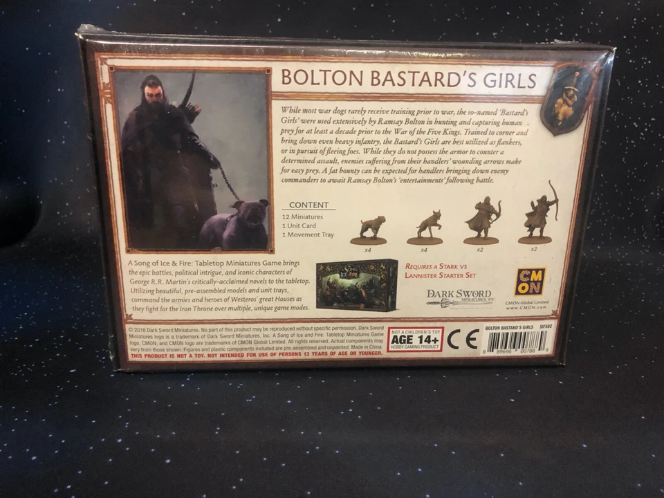 A SONG OF ICE & FIRE BOLTON BASTARD'S GIRLS EXPANSION BRAND NEW FACTORY SEALED!! - Image 2 of 4