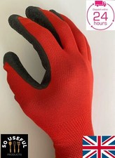 12 Pairs Safety Gloves Manual Handling Gloves Work Gloves Gardening Gloves Latex