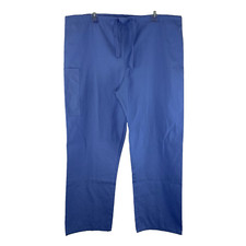 Fundamentals By White Swan Unisex Size M Light Blue Scrub Pant Dental Nursing