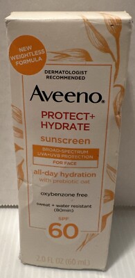 Aveeno Protect + Hydrate Face Sunscreen Lotion with SPF 60 