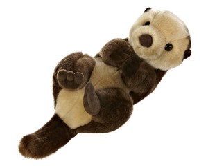 large otter stuffed animal