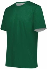 Augusta Sportswear Mens Short Sleeves T-Shirt Mesh Reversible Jersey 1602