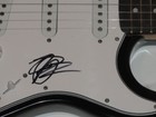 JOHN POPPER SIGNED SUNBURST ELECTRIC GUITAR BLUES TRAVELERS LEGEND JSA COA — photo 2