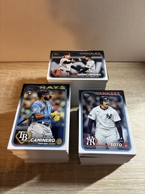 2024 Topps Update Series Base Cards - COMPLETE YOUR SET - You Pick (US1 -US180)