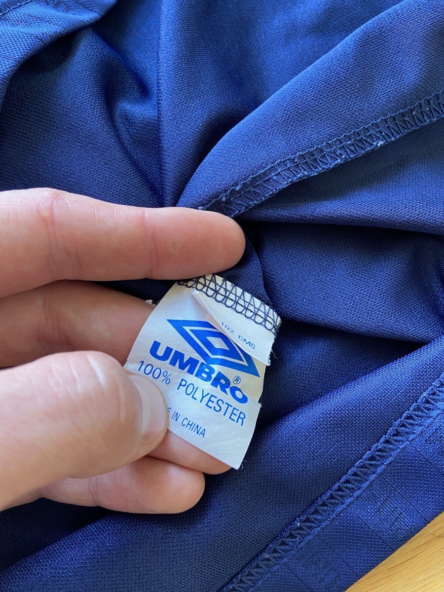 UMBRO 90s BIG LOGO SHIRT JERSEY sz M MEN NAVY VINTAGE | eBay UMBRO 90s BIG LOGO SHIRT JERSEY sz M MEN NAVY VINTAGE | eBay