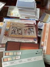 Creative Memories 12x12 Paper Storage Stickers Lot