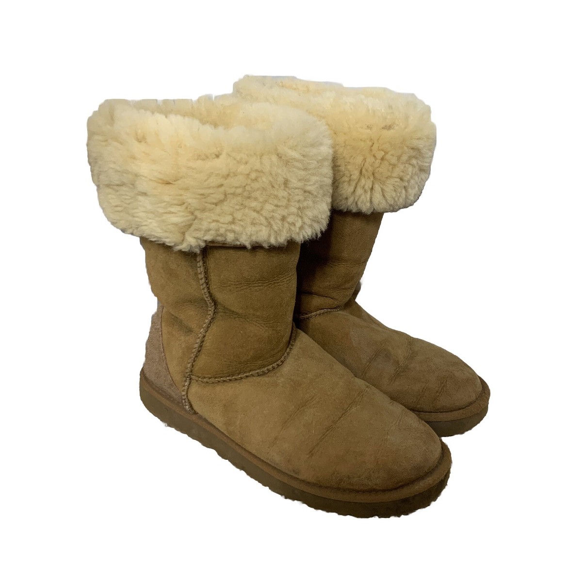 UGG Classic Tall Folded Sheepskin Boots for Women Size