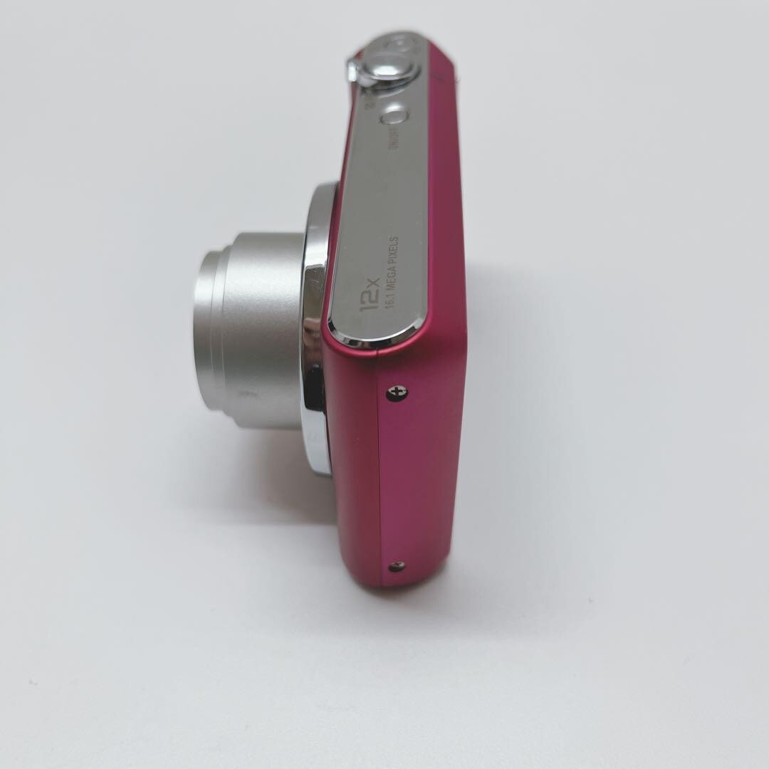Casio EX-ZS190 Exilim Digital Camera Pink Tested From Japan