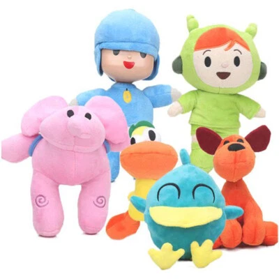 Pocoyo Plush Toy Stuffed Animal Elly Pato Loula Nina Sleepy Bird Doll