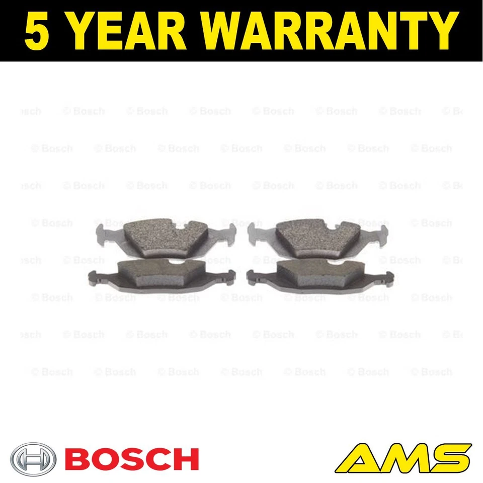 Fits BMW 3 Series 1982-1994 5 Series 1981-1987 Brake Pads Set Rear Bosch - Image 2 of 4