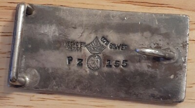 ANTONIO PINEDA Hunting Belt Buckle Sterling 970 Silver  display picture 3