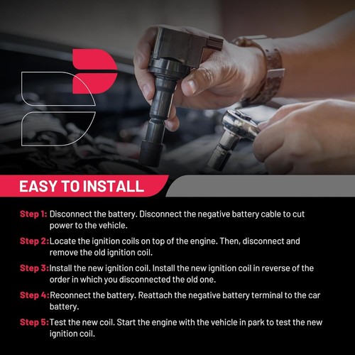 Ignition Coil Pack w/Spark Plug UF620 Fit 2012-2018 Chevrolet Sonic 1.8L - Picture 8 of 8