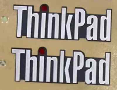 2PCS New for Lenovo Thinkpad T14S Gen 2 Laptop Thinkpad LOGO Sticker
