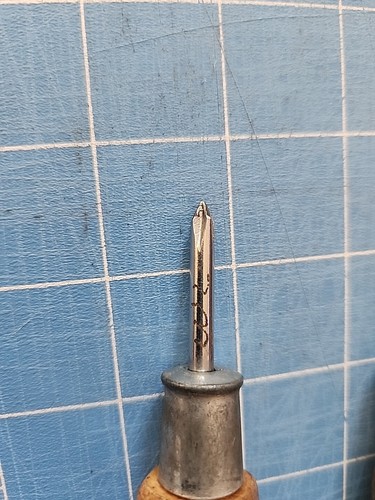 Vintage Stubby Wood Handle Phillips Screwdriver Indestro Unbranded 3 1/2" LOT 2 - Picture 3 of 6