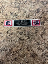 VAL KILMER (THE DOORS) NAMEPLATE FOR SIGNED PHOTO/MEMORABILIA