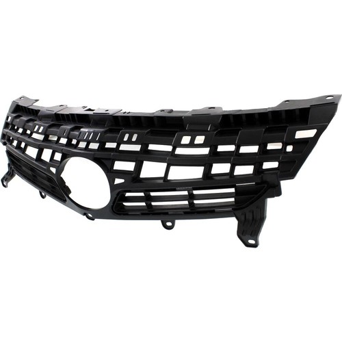 Grille For 2012-2015 Toyota Prius Prius Plug-In Textured Gray Plastic - Picture 4 of 5