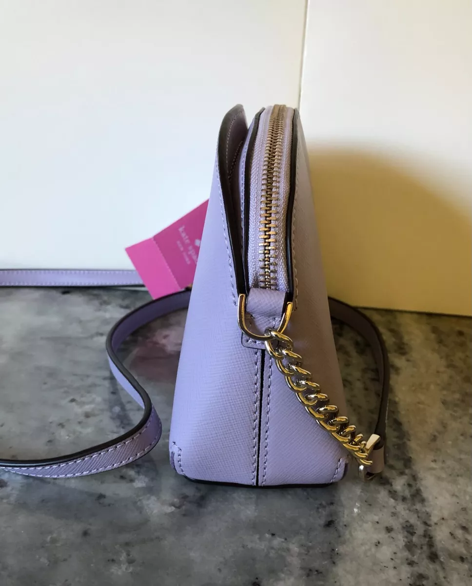 Kate Spade Cameron Street - Hilli Leather Crossbody Bag - Purple