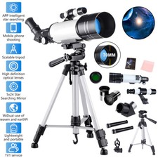 300mm Astronomical Telescope 150X with Phone Adapter for Beginner Moon Watching