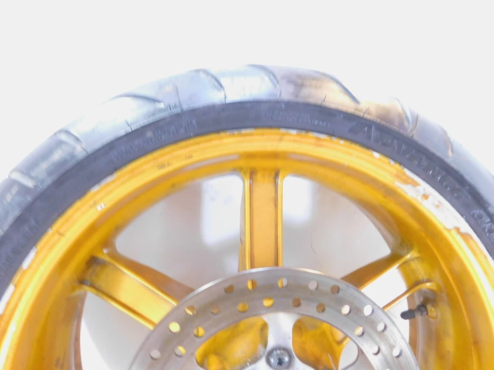 Llanta y neumático trasero Buell XB9R XB12R Firebolt & Lightning y 1125R dorado Foto 3 de 4